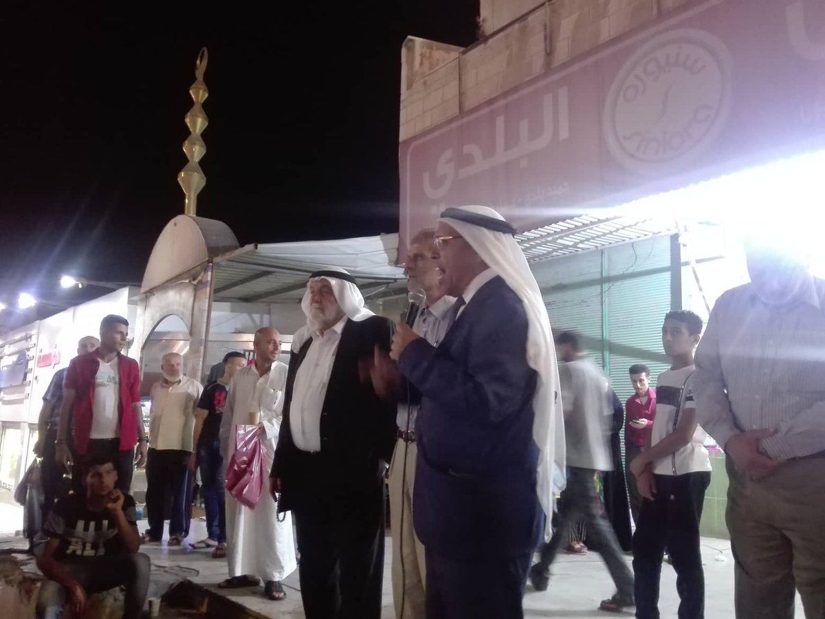 وقفة الحركة الإسلامية في الرصيفة: فلسطين ليست للبيع وصفقة القرن لن تمر