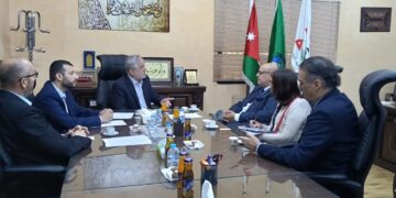 أمين عام “العمل الإسلامي” يستقبل السفير التشيلي